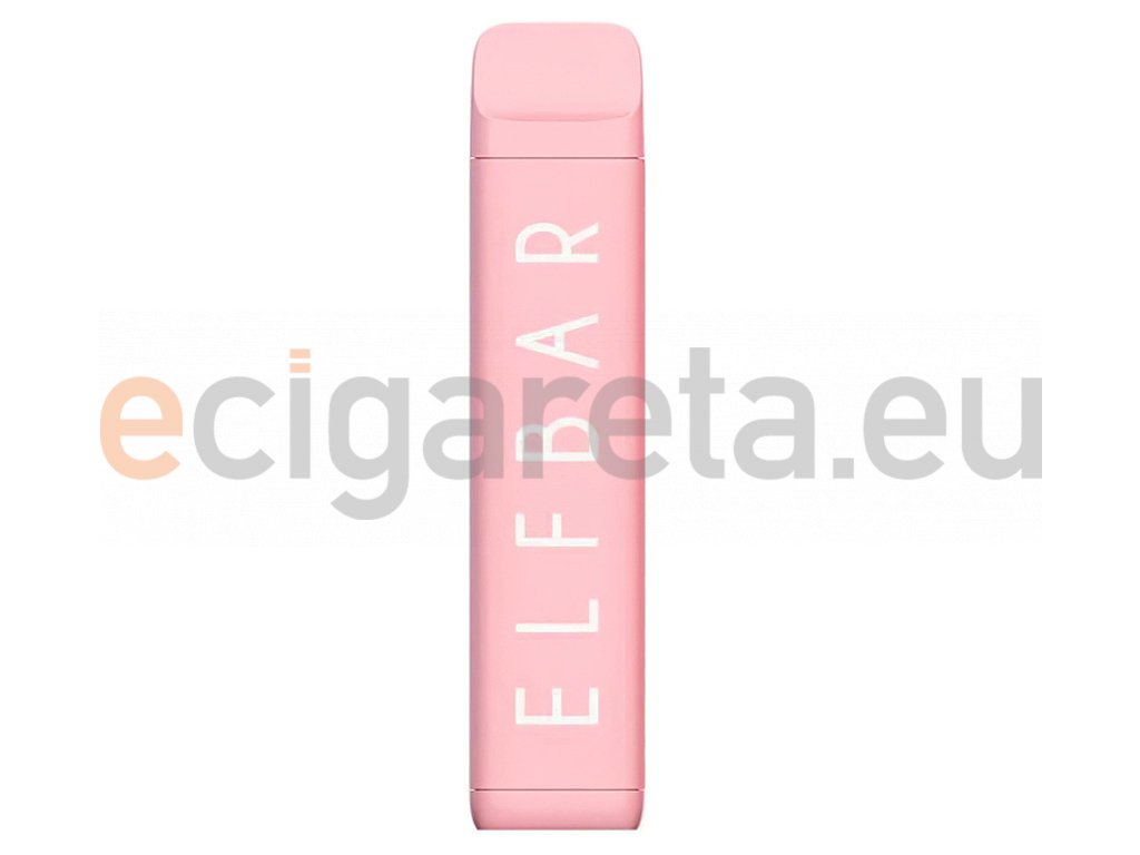 Elf Bar NC600 - 20mg - Strawberry Yogurt (Jahodový jogurt), produktový obrázek.