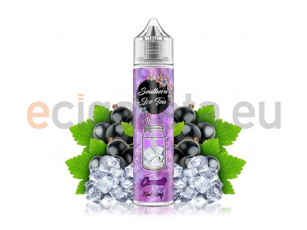 Southern Ice Tea - Shake & Vape - Currents - 15ml, produktový obrázek.