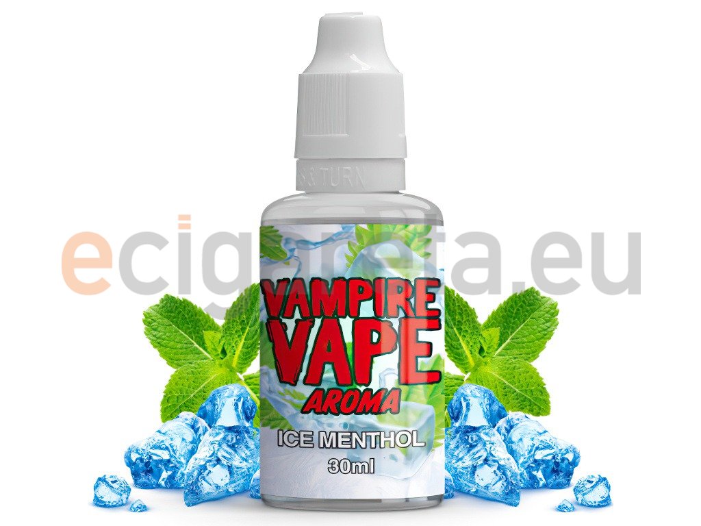 Vampire Vape - Příchuť - ICE Menthol - 30ml, produktový obrázek.