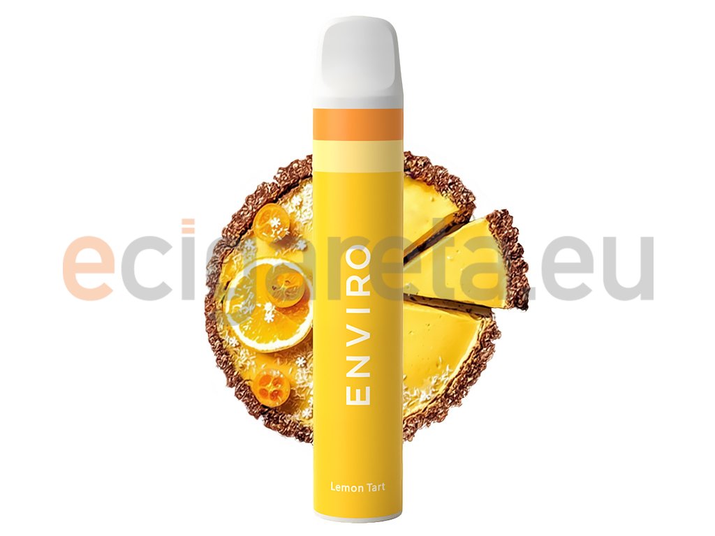 Enviro - Lemon Tart (Citrusový desert) - 20mg, produktový obrázek.