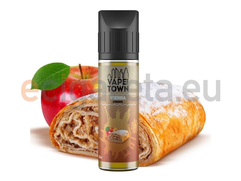 VapeTown - Shake & Vape - Vienna Strudel - 20ml, produktový obrázek.