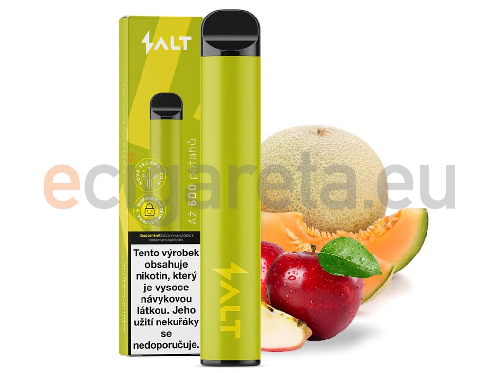 Salt SWITCH Disposable Pod Kit - Jablko a cukrový meloun (Apple Cantaloupe), produktový obrázek.
