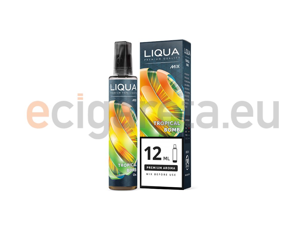 Liqua Mix&Go - Tropical Bomb - 12ml, produktový obrázek.