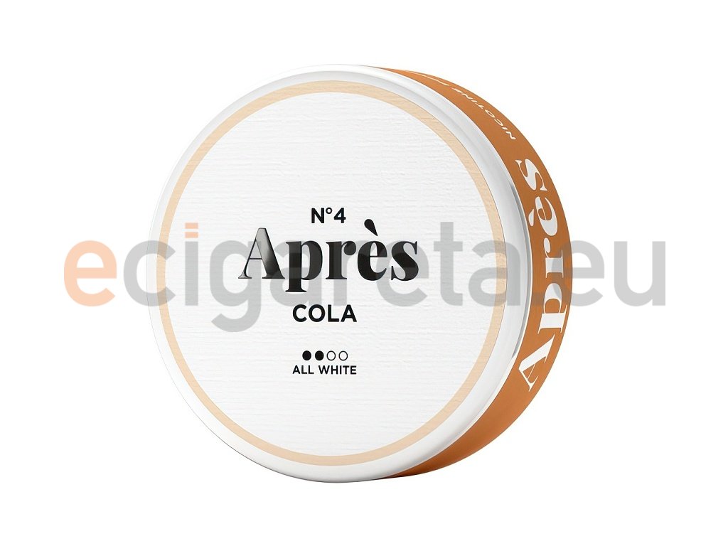 Après - nikotinové sáčky - Cola - 10mg /g, produktový obrázek.