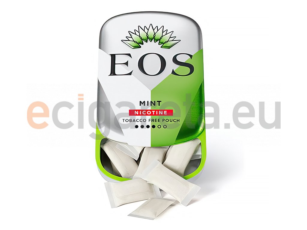EOS - nikotinové sáčky - Mint - 11mg /g, produktový obrázek.