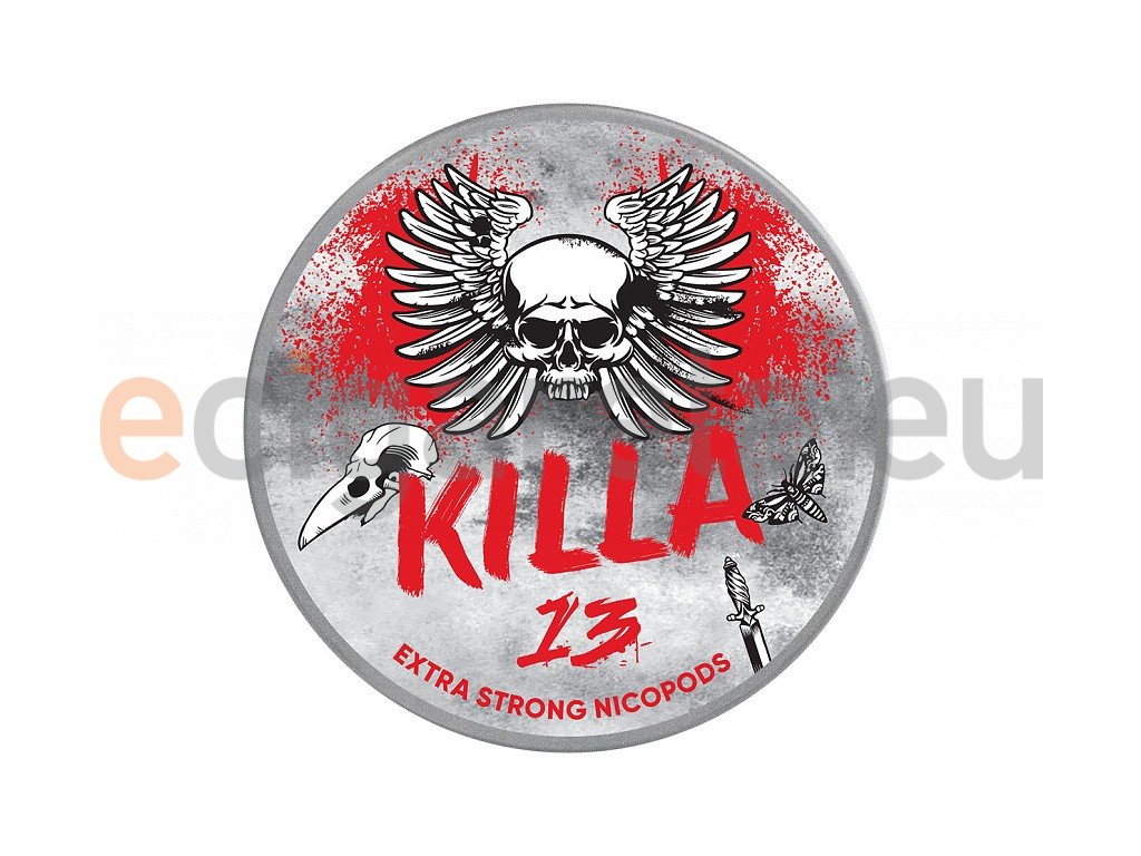 KILLA - nikotinové sáčky - 13. - 16mg /g, produktový obrázek.
