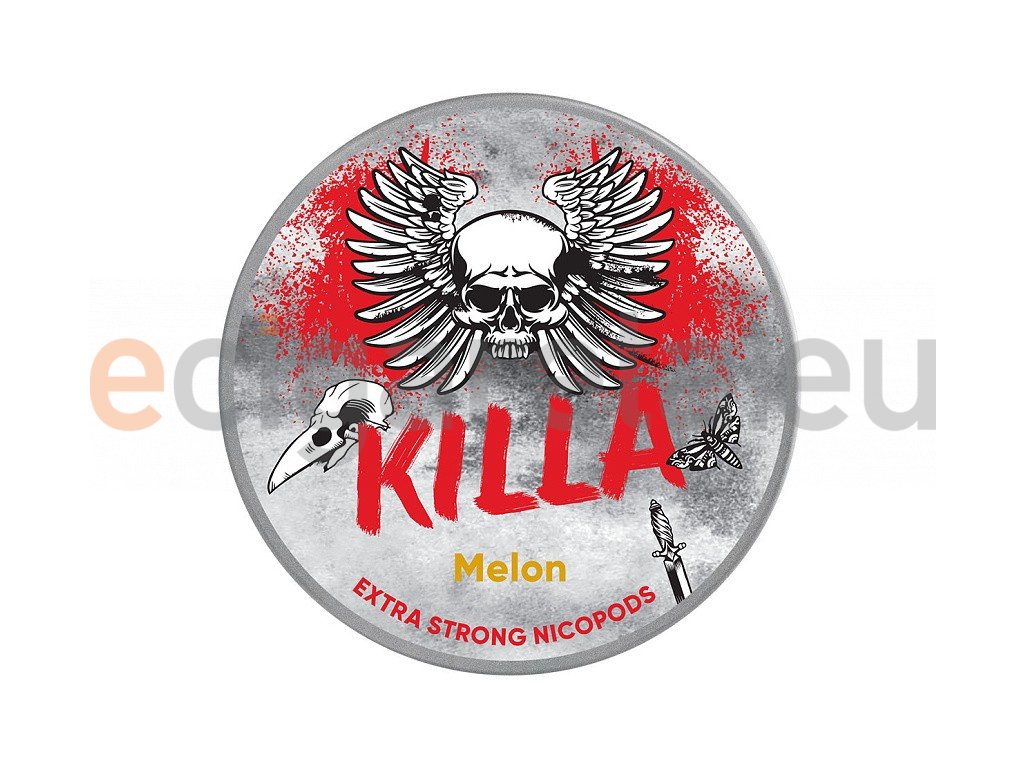 KILLA - nikotinové sáčky - Melon - 16mg /g, produktový obrázek.