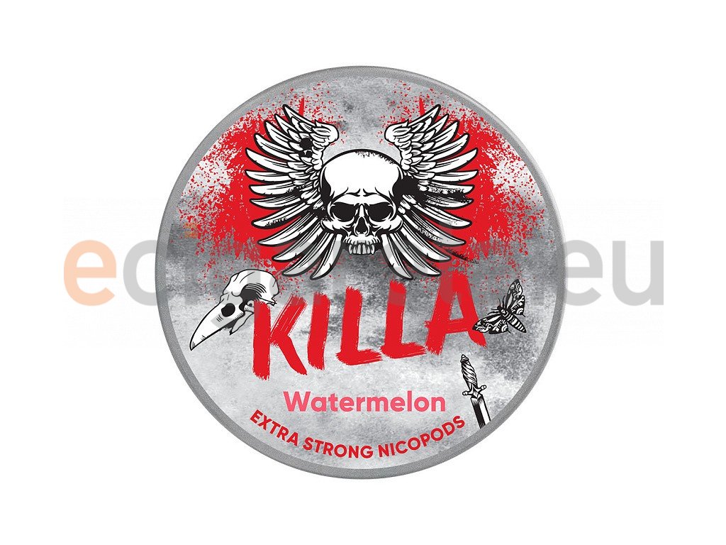 KILLA - nikotinové sáčky - Watermelon - 16mg /g, produktový obrázek.