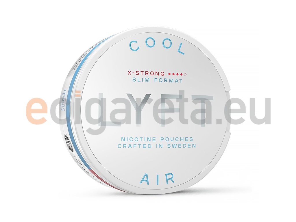 LYFT - nikotinové sáčky - Cool Air X-Strong - 15,5mg /g , produktový obrázek.