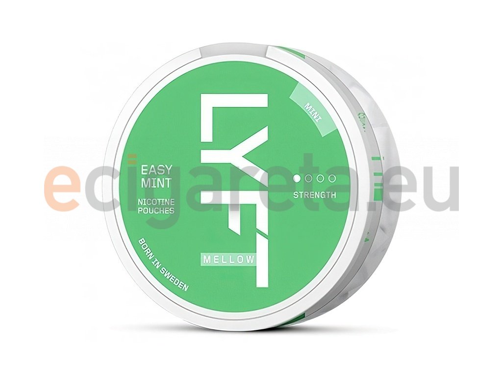 LYFT - nikotinové sáčky - Easy Mint Mini - 8mg /g, produktový obrázek.