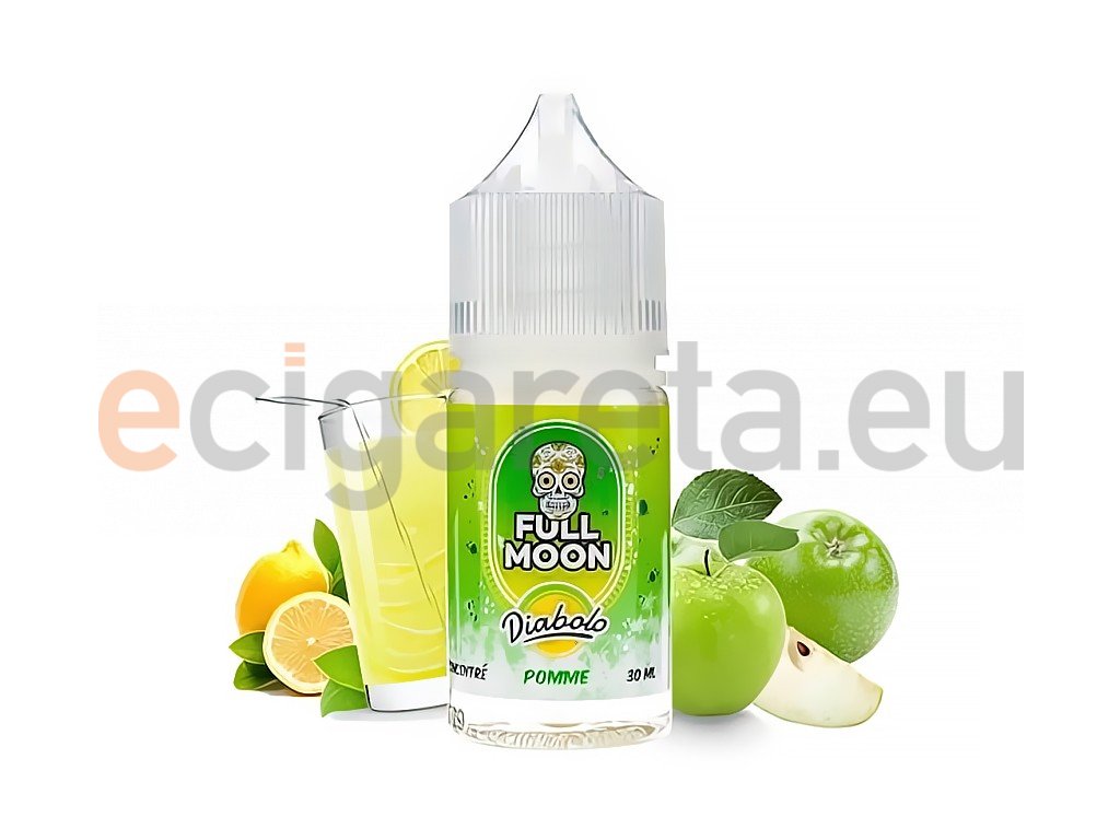Full Moon - Příchuť - Diabolo Pomme - 30ml, produktový obrázek.