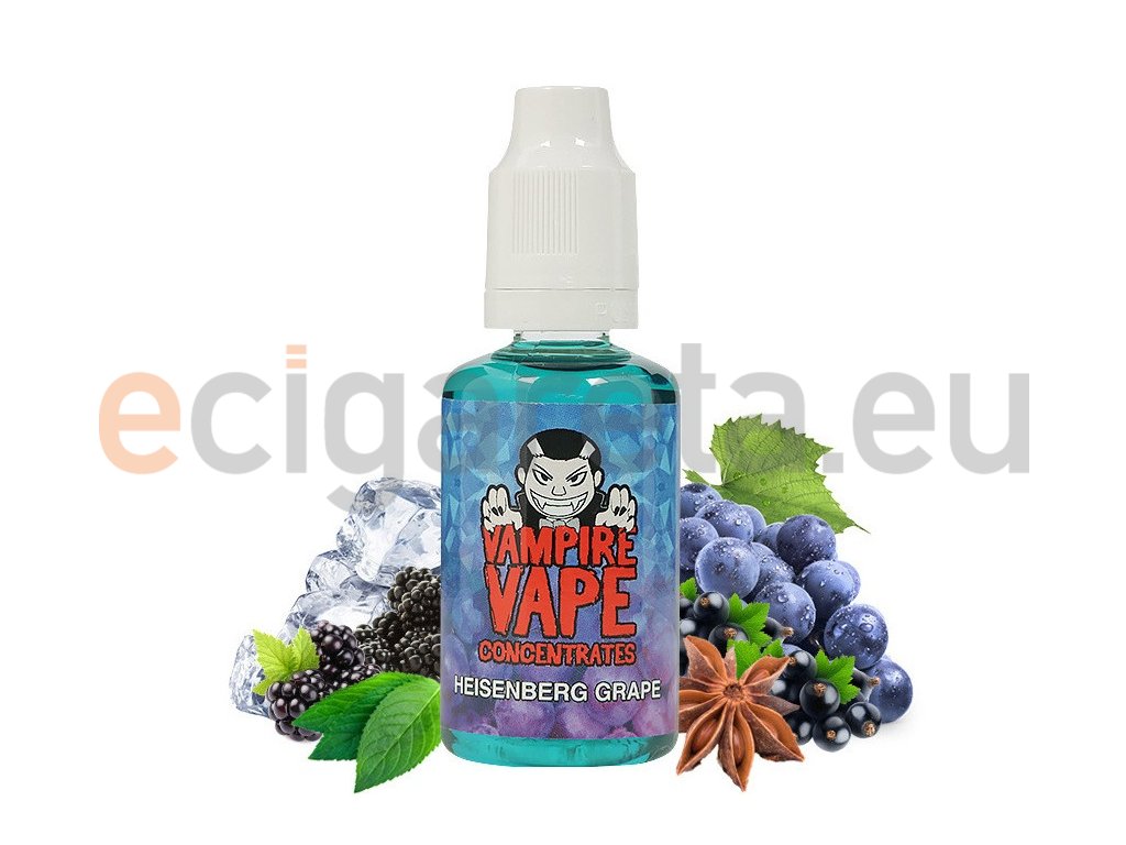 Vampire Vape - Příchuť - Heisenberg  Grape - 30ml, produktový obrázek.
