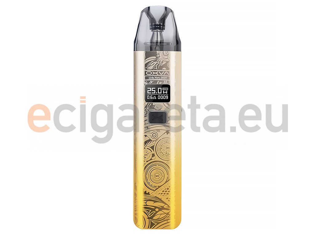 Oxva Xlim V2 - Pod Kit - 900mAh - 3RD Anniversary - Limited Edition - Gold, produktový obrázek.