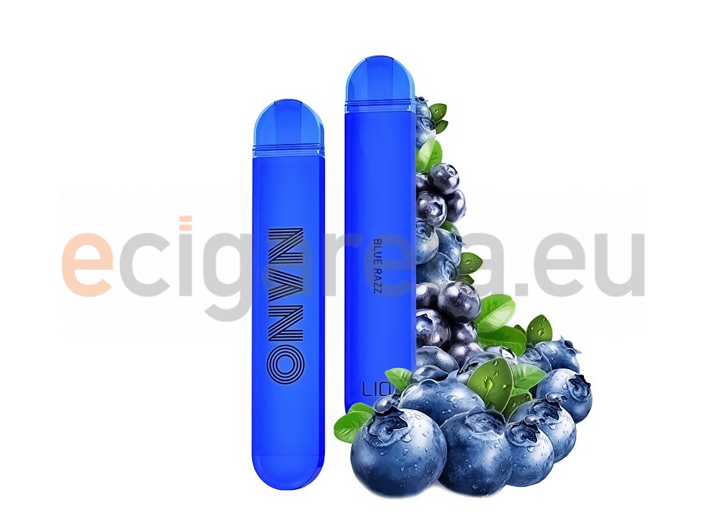 Lio Nano X - 16mg - Blue Razz (Borůvky s malinami), produktový obrázek.