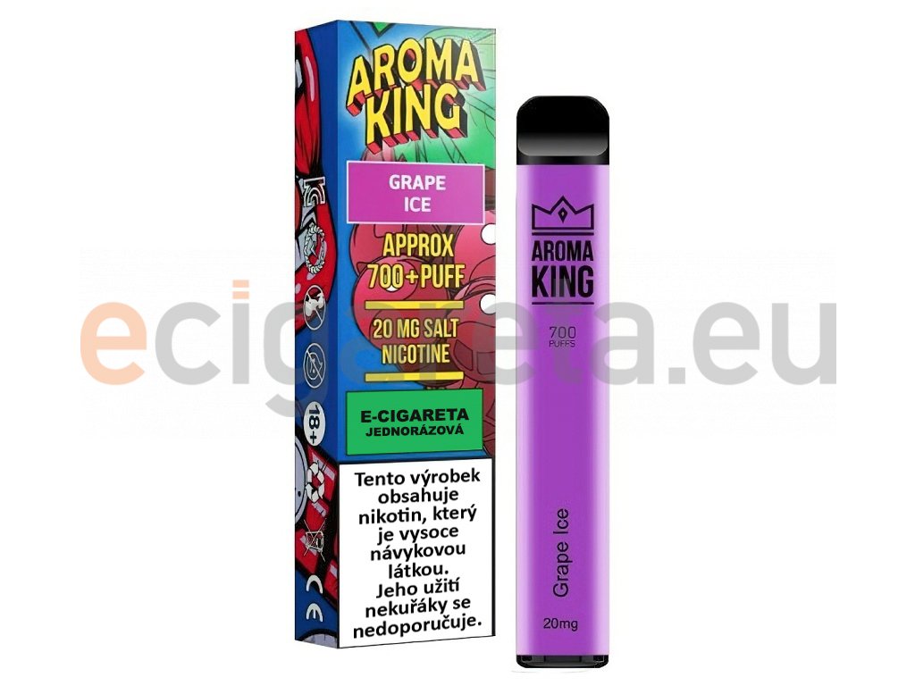 Aroma King AK 700 Plus Classic - 20mg - Grape ICE, produktový obrázek.