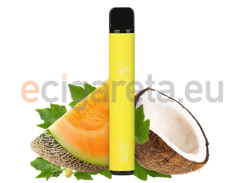 Elf Bar 600 - 20mg - Coconut Melon (Kokos s vodním melounem), produktový obrázek.