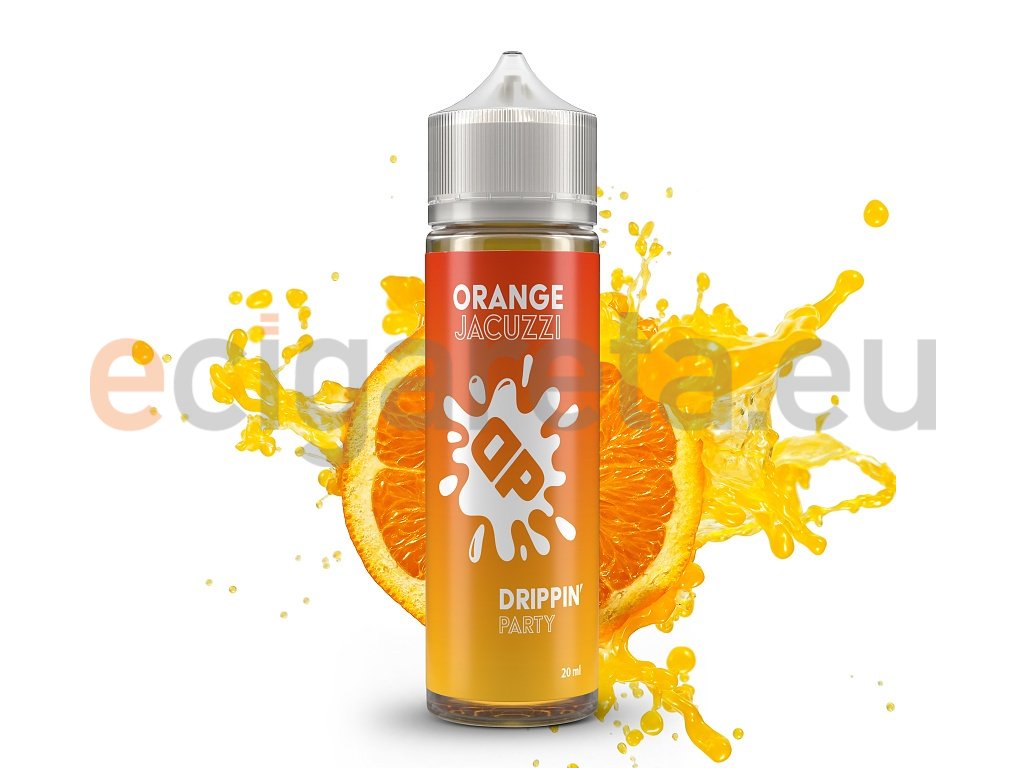 Drippin Party - S&V - Orange Jacuzzi - 20ml, produktový obrázek.