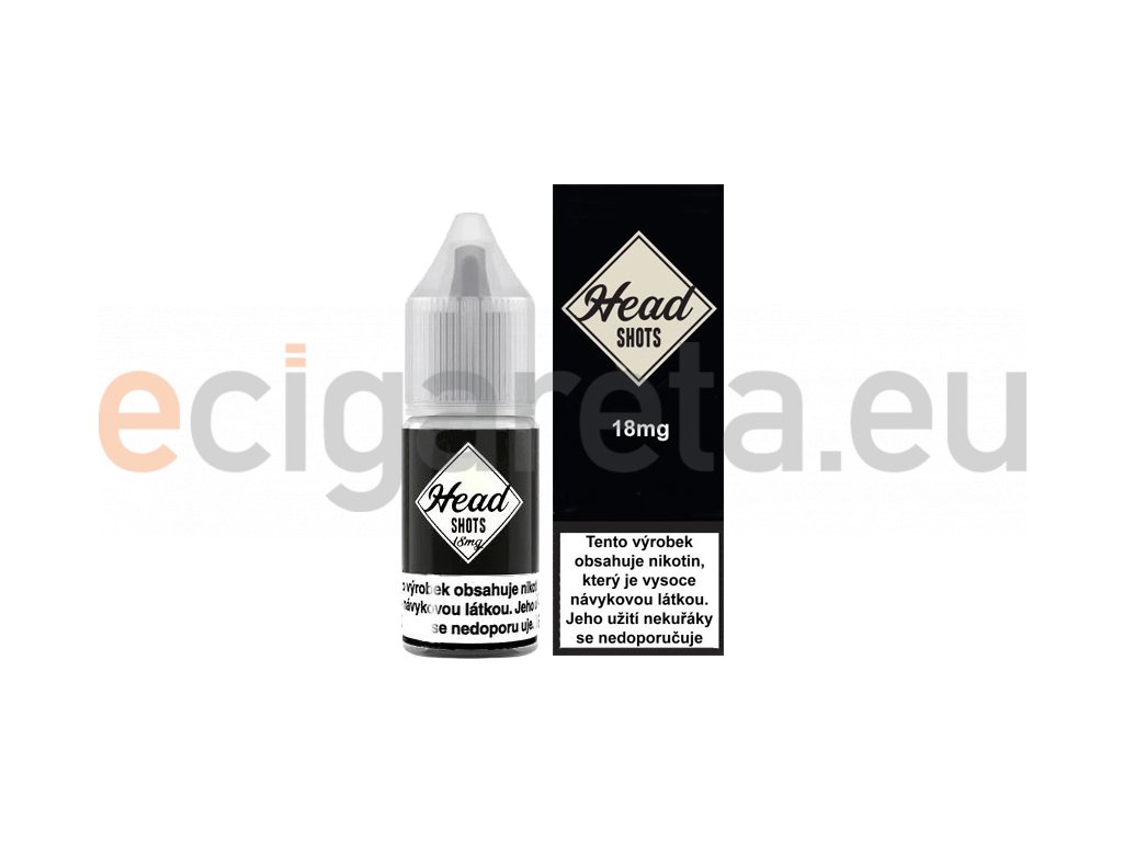Juice Sauz Head Shots - Booster - 10ml - 18mg, produktový obrázek.