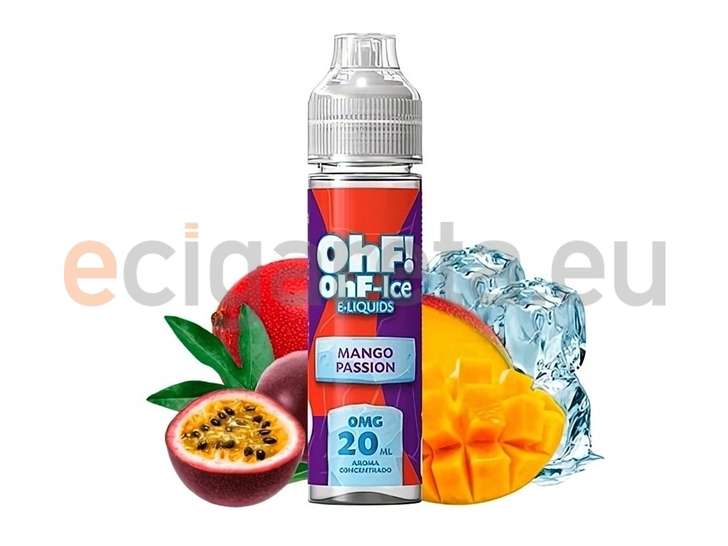 Ohf! - S&V - Ohf-ICE - Mango Passion - 20ml, produktový obrázek.