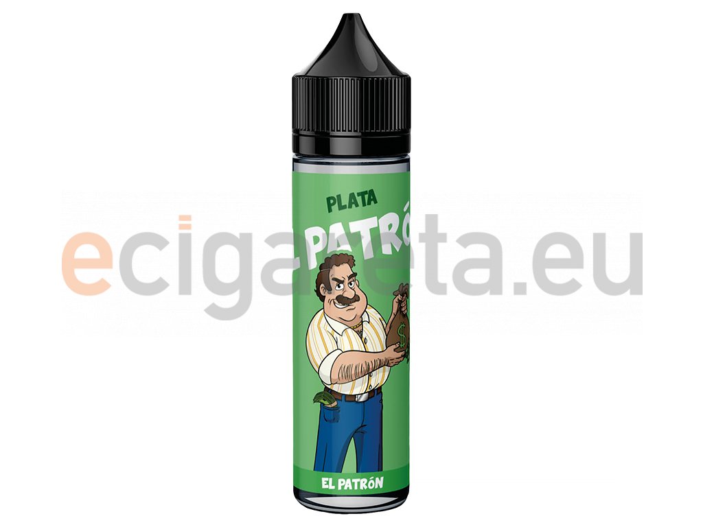 El PATRóN - Shake & Vape - Plata - 20ml, produktový obrázek.