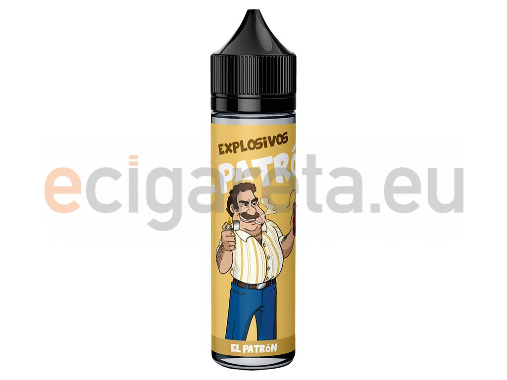 El PATRóN - Shake & Vape - Explosivos - 20ml, produktový obrázek.