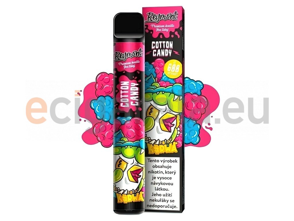 Kurwa Reymont - 20mg - Cotton Candy, produktový obrázek.