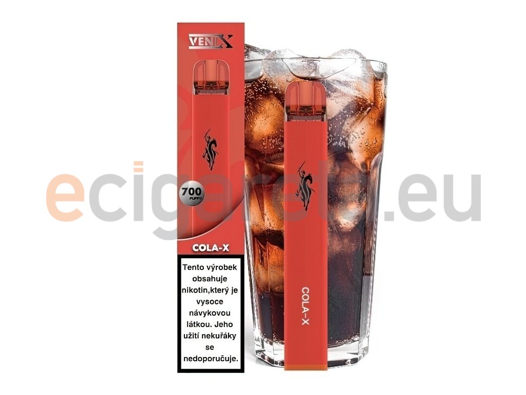 VENIX - Cola X - 18mg, produktový obrázek.