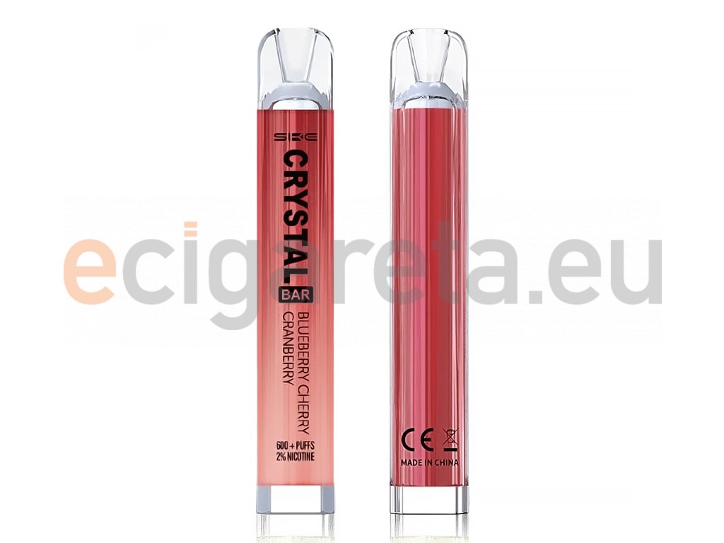 SKE Crystal BAR - Blueberry Cherry Cranberry - 20mg, produktový obrázek.