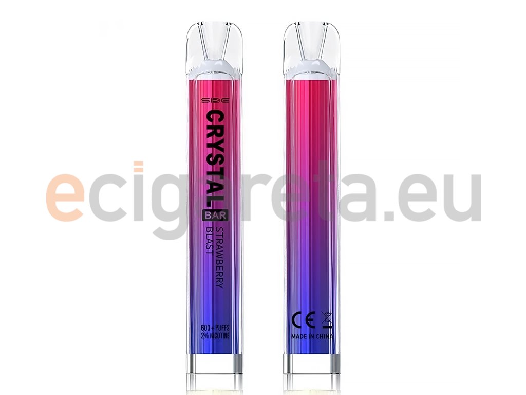 SKE Crystal BAR - Strawberry Blast - 20mg, produktový obrázek.