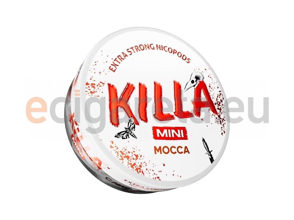 KILLA Mini - nikotinové sáčky - Mocca - 16mg /g, produktový obrázek.