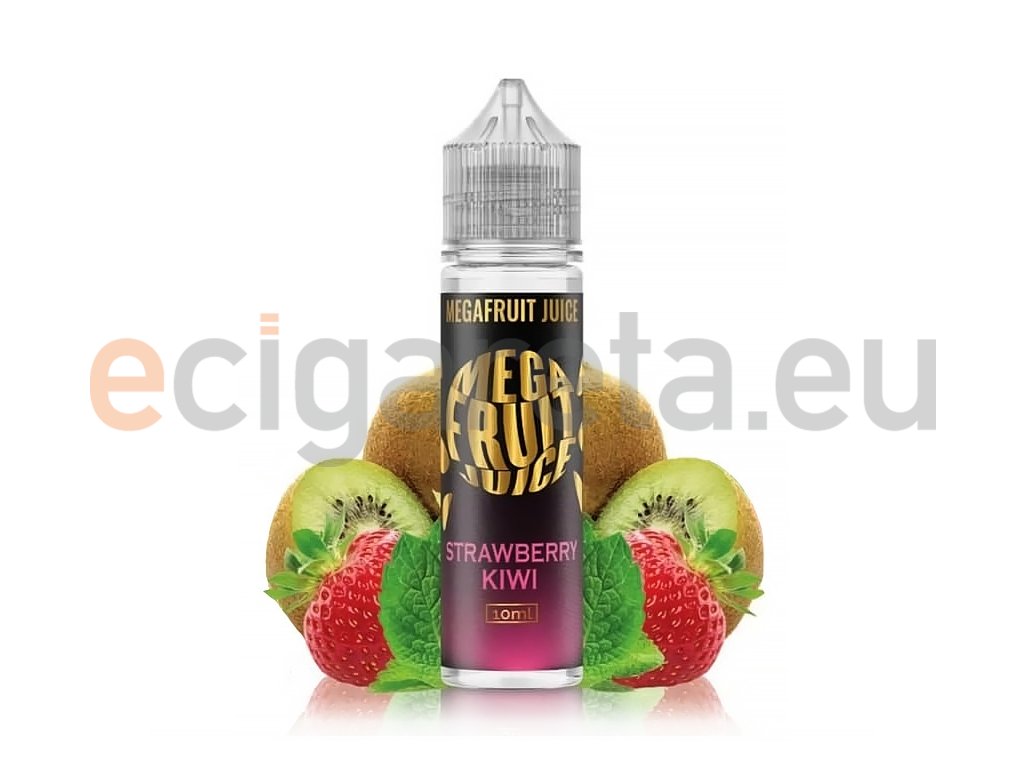 Megafruit Juice - S&V - Strawberry Kiwi (Jahoda s kiwi) - 10ml, produktový obrázek.