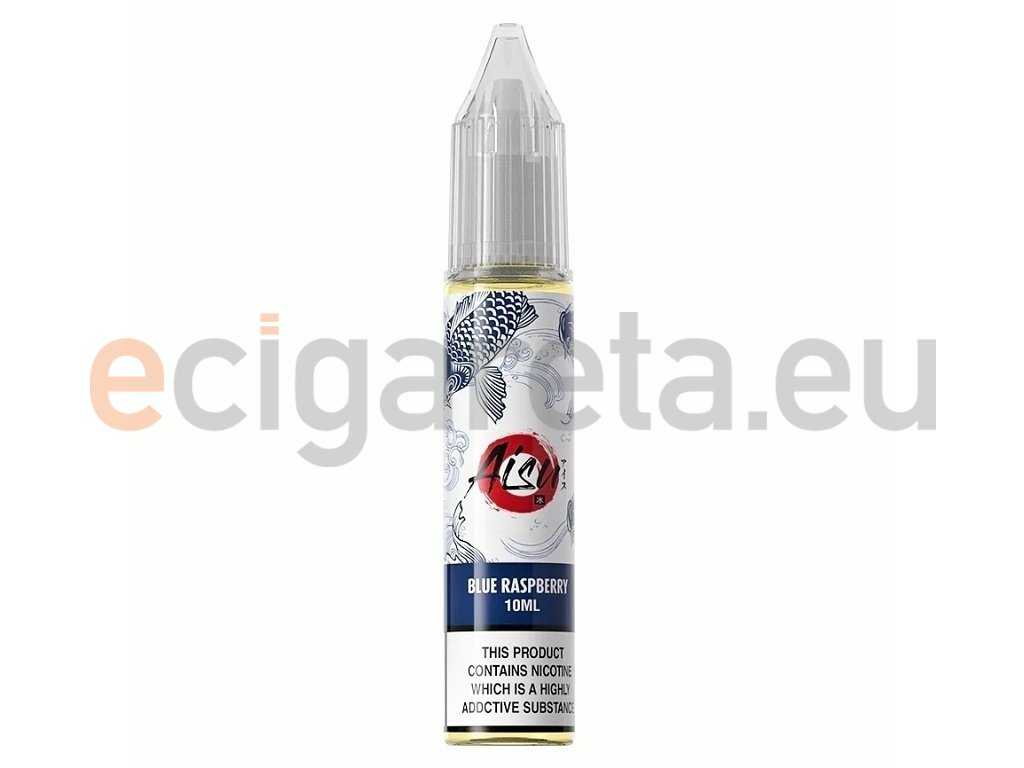 ZAP! Juice AISU Salt - E-liquid - Blue Raspberry - 10ml - 10mg, produktový obrázek.