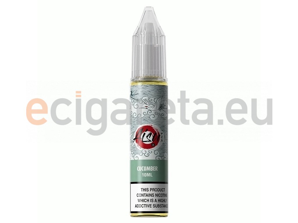 ZAP! Juice AISU Salt - E-liquid - Cucumber ICE - 10ml - 10mg, produktový obrázek.