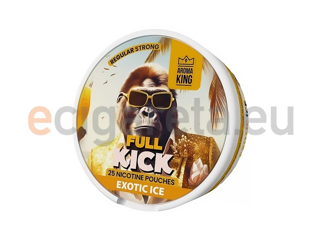 Aroma King Full Kick - nikotinové sáčky - Exotic Lee - 20mg /g, produktový obrázek.