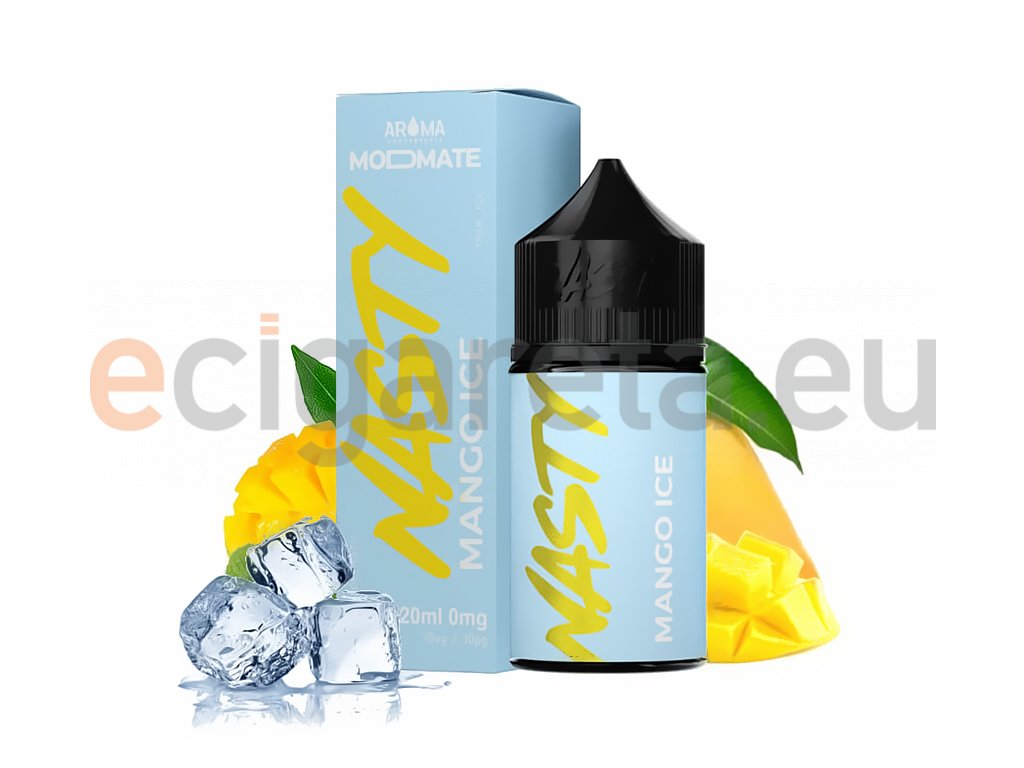 Nasty Juice ModMate - Shake & Vape - Mango ICE - 20ml, produktový obrázek.