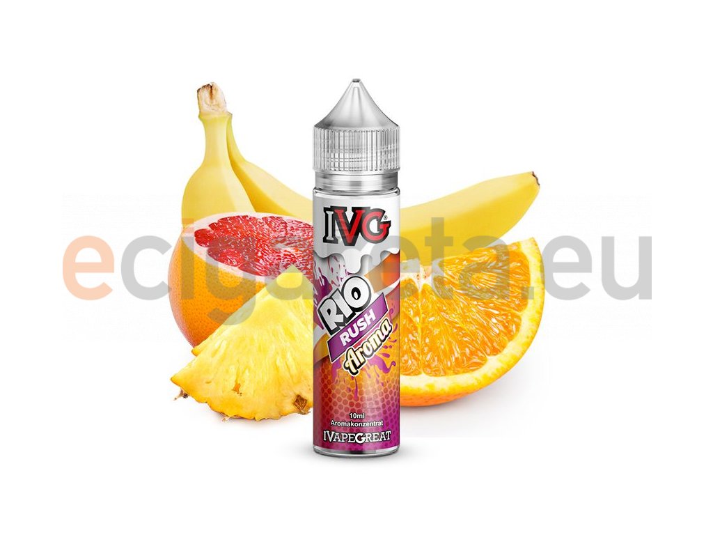 IVG - Classics Series - S&V - Rio Rush (Pomeranč, banán, ananas) - 10ml, produktový obrázek.