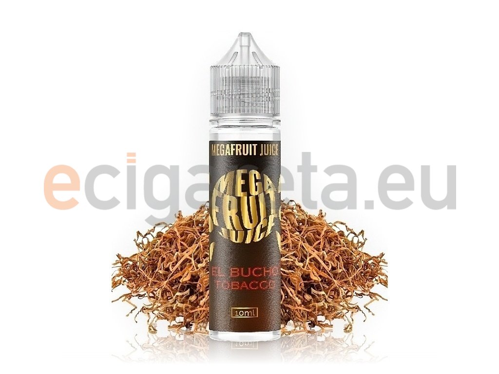 Megafruit Juice - S&V - El Bucho Tobacco (Tabák El Bucho) - 10ml, produktový obrázek.