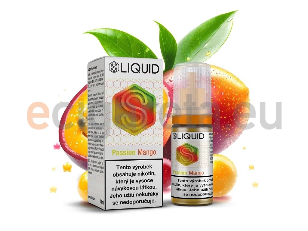 SLIQUID - Passion mango (Marakuja a mango) - 10mg, produktový obrázek.