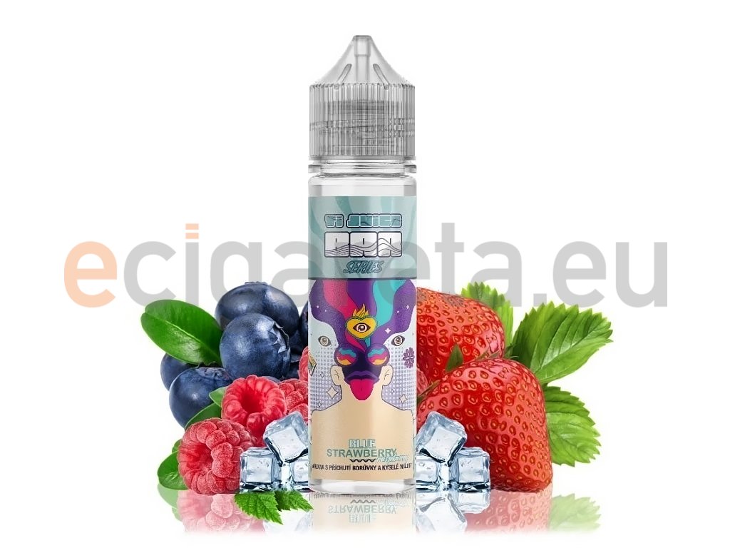 TI Juice Bar Series - S&V - Blue Strawberry Raspberry - 10ml, produktový obrázek.