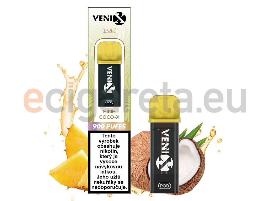 Venix Max Pod - Pine Coco-X - 20mg, produktový obrázek.