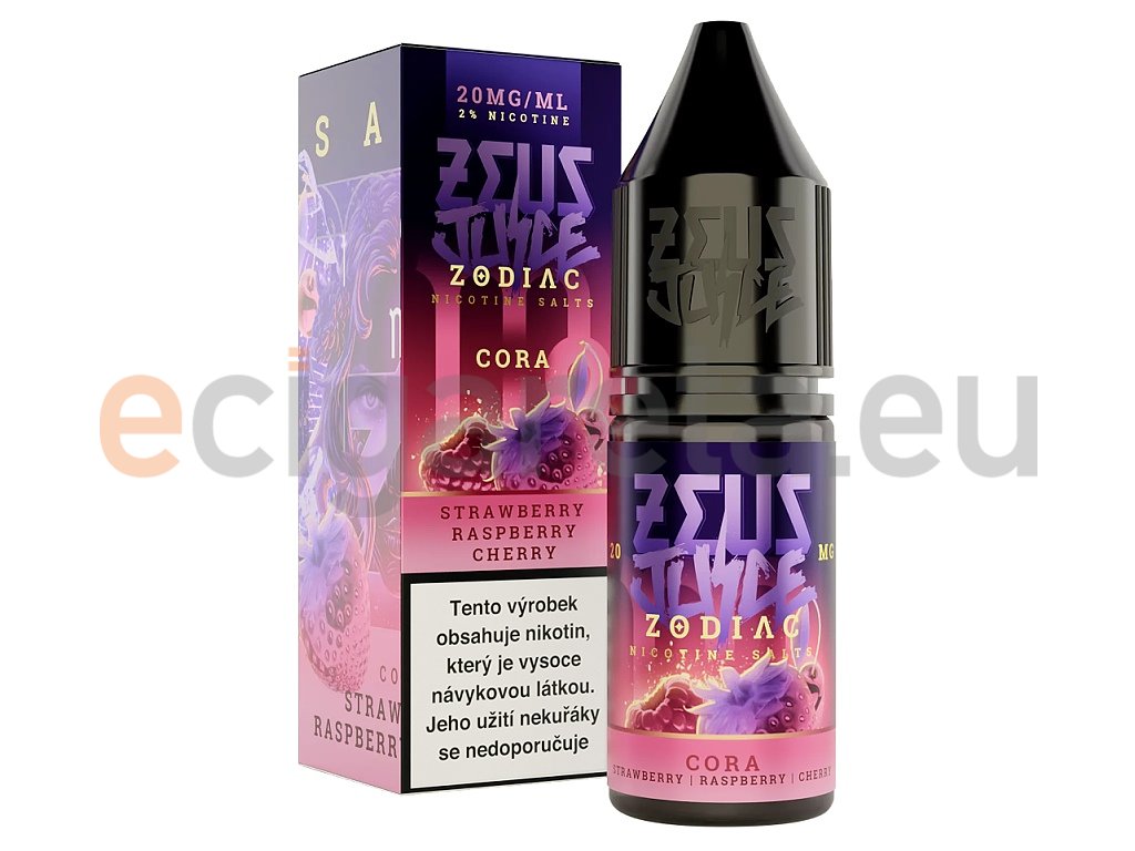 Zeus Juice Zodiac - Salt - Cora - 20mg, produktový obrázek.