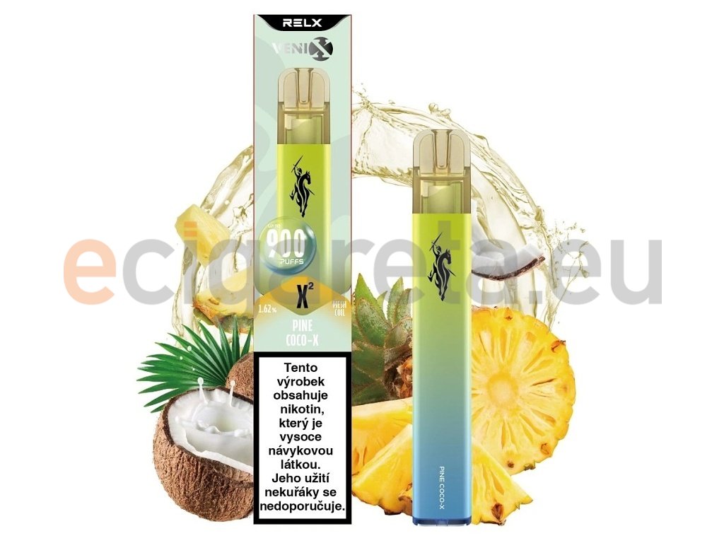Venix X2 - Pine Coco-X - 16mg, produktový obrázek.