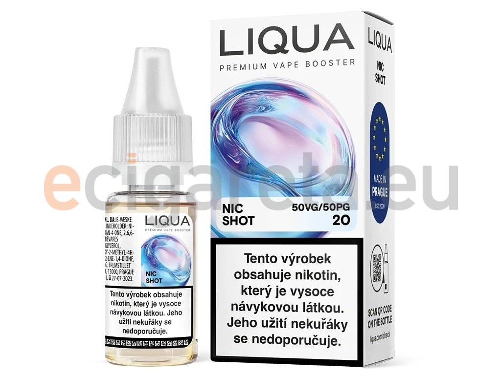 Liqua NIC SHOT - 70/30 - 20mg, produktový obrázek.