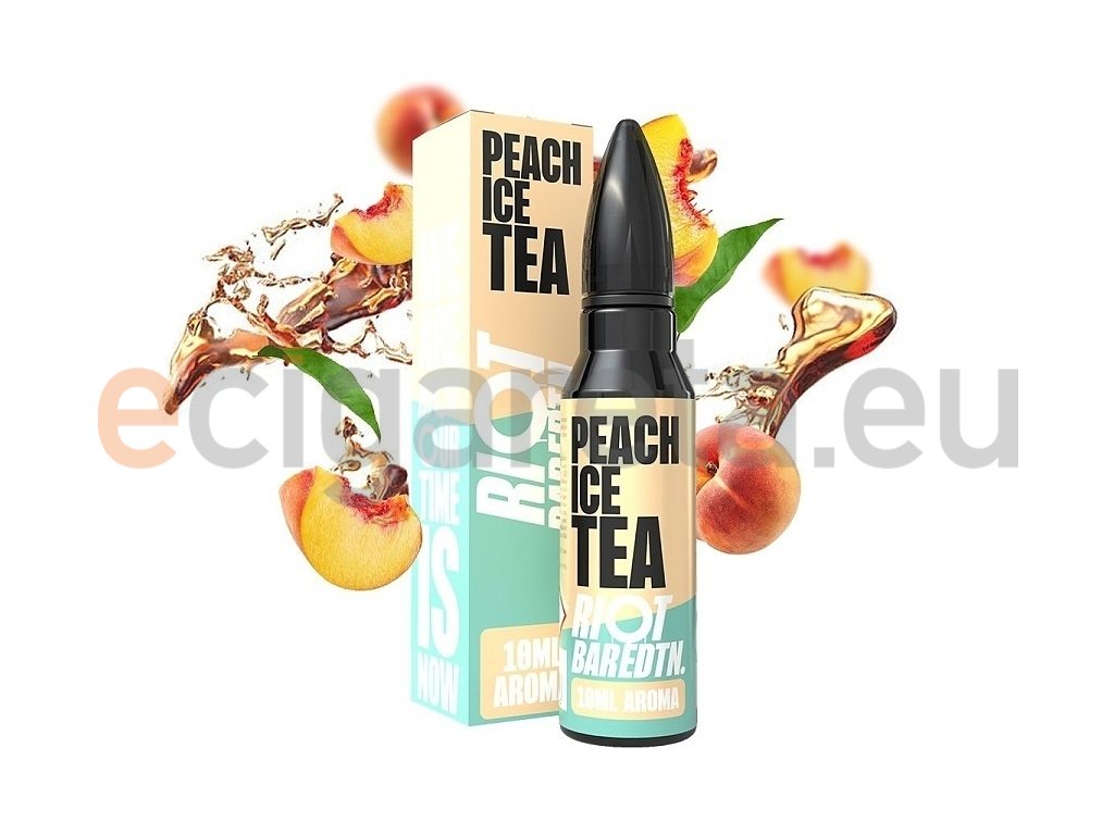 Riot BAR EDTN - S&V - Peach ICE Tea - 10ml, produktový obrázek.