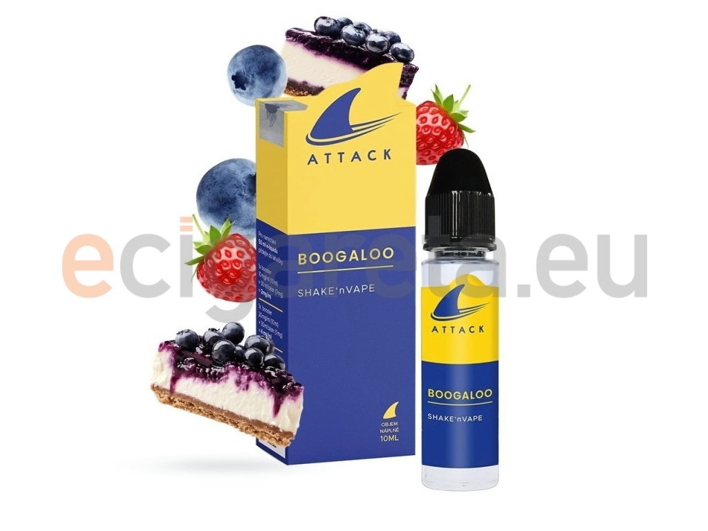 Shark Attack-Shake'n'Vape 10ml Boogaloo, produktový obrázek.