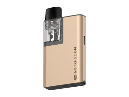 Elektronická cigareta: MOTI Play Mini Pod Kit (650mAh) (Streamer Gold)