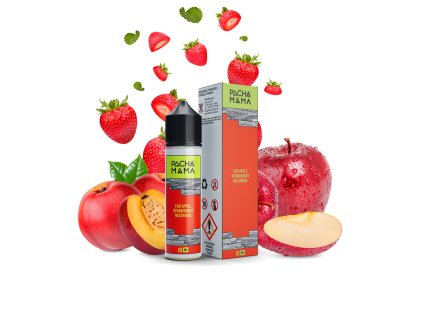 Pacha Mama - S&V - Fuji Apple Strawberry Nectarine - 10ml, produktový obrázek.