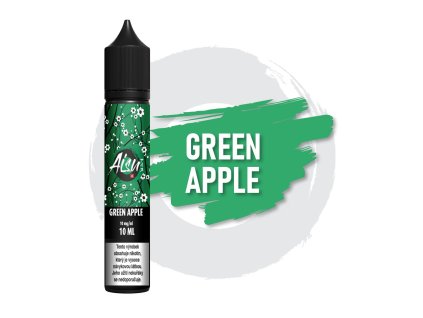 ZAP! Juice Aisu Salt Green Apple Ice (Ledové zelené jablko) 10ml intenzita nikotinu 10mg tabáková nálepka Kolek R