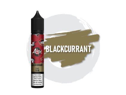 ZAP! Juice Aisu Salt Blackcurrant Ice (Ledový černý rybíz) 10ml intenzita nikotinu 20mg tabáková nálepka Kolek R