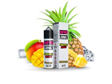 Infamous LongZ - S&V - Pineapple Mango - 10ml, produktový obrázek.